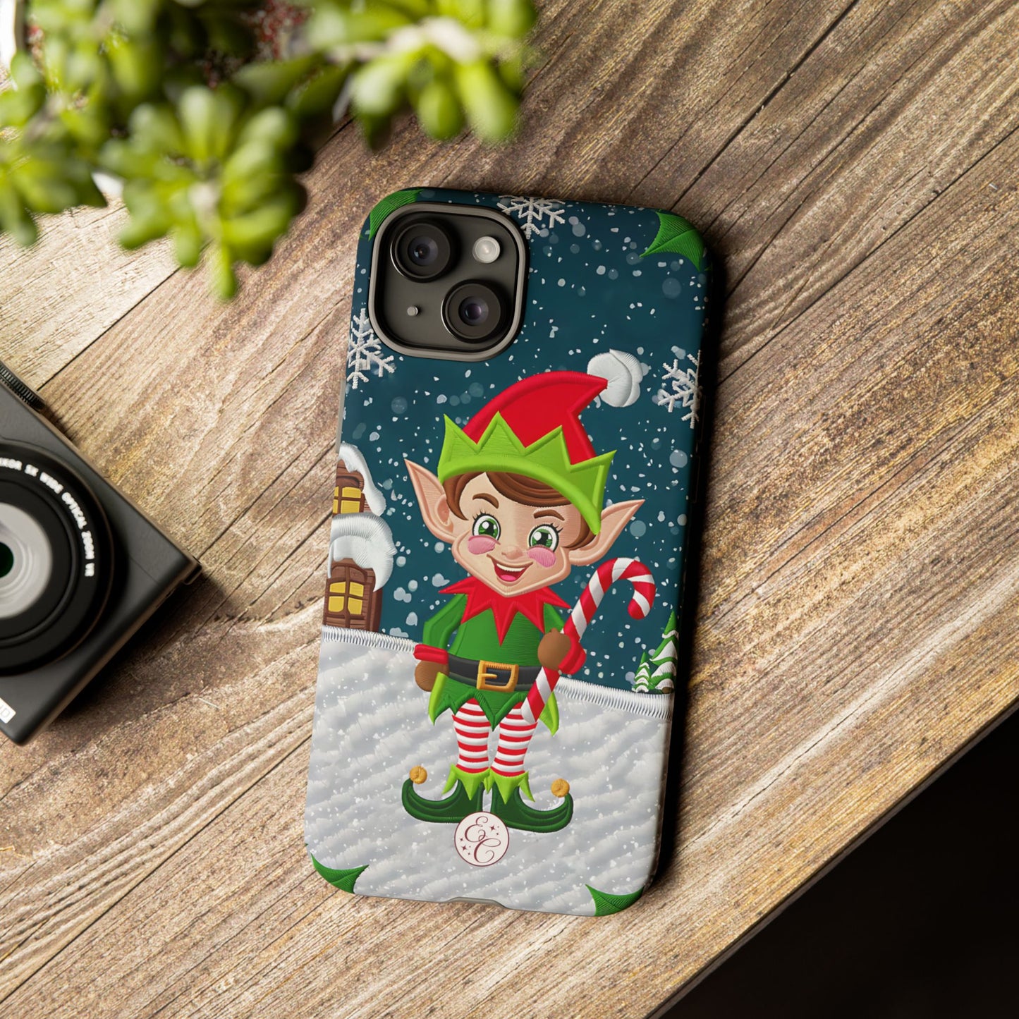 Christmas Naughty Elf Tough Phone Case