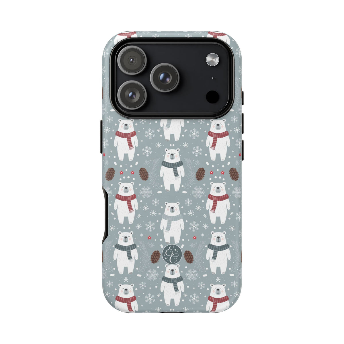 Cute Polar Bear Christmas Phone Case