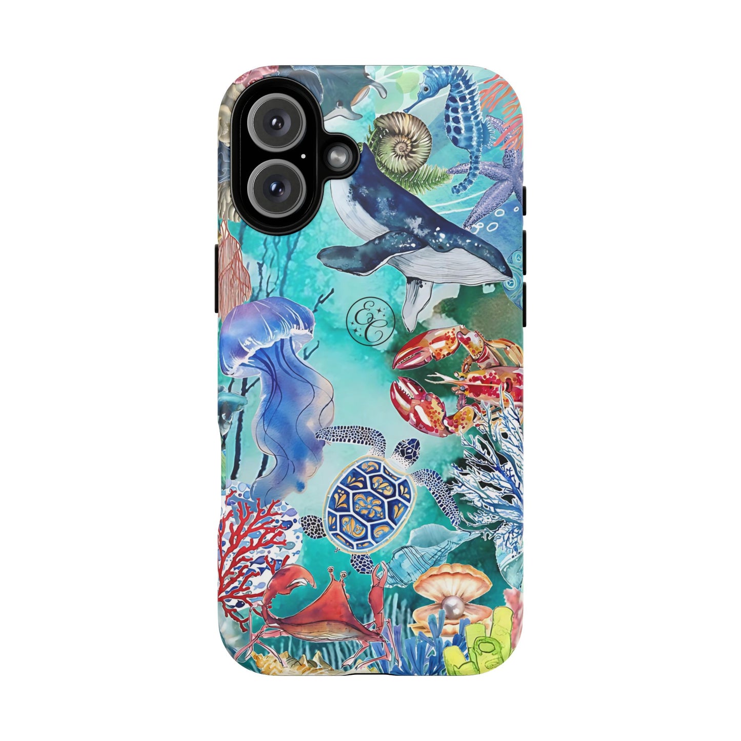 Ocean Wonders Collage Tough Phone Case