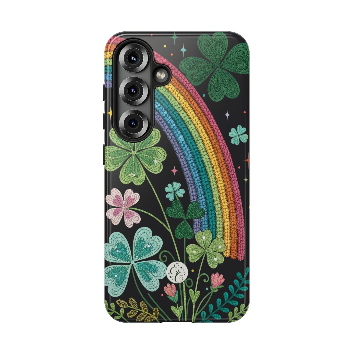 Rainbow & Shamrock Tough Phone Case
