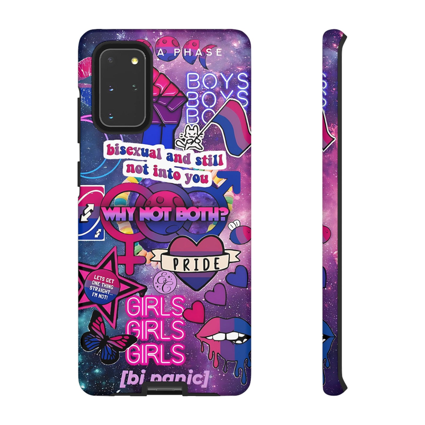 Bisexual Pop Art Tough Phone Case