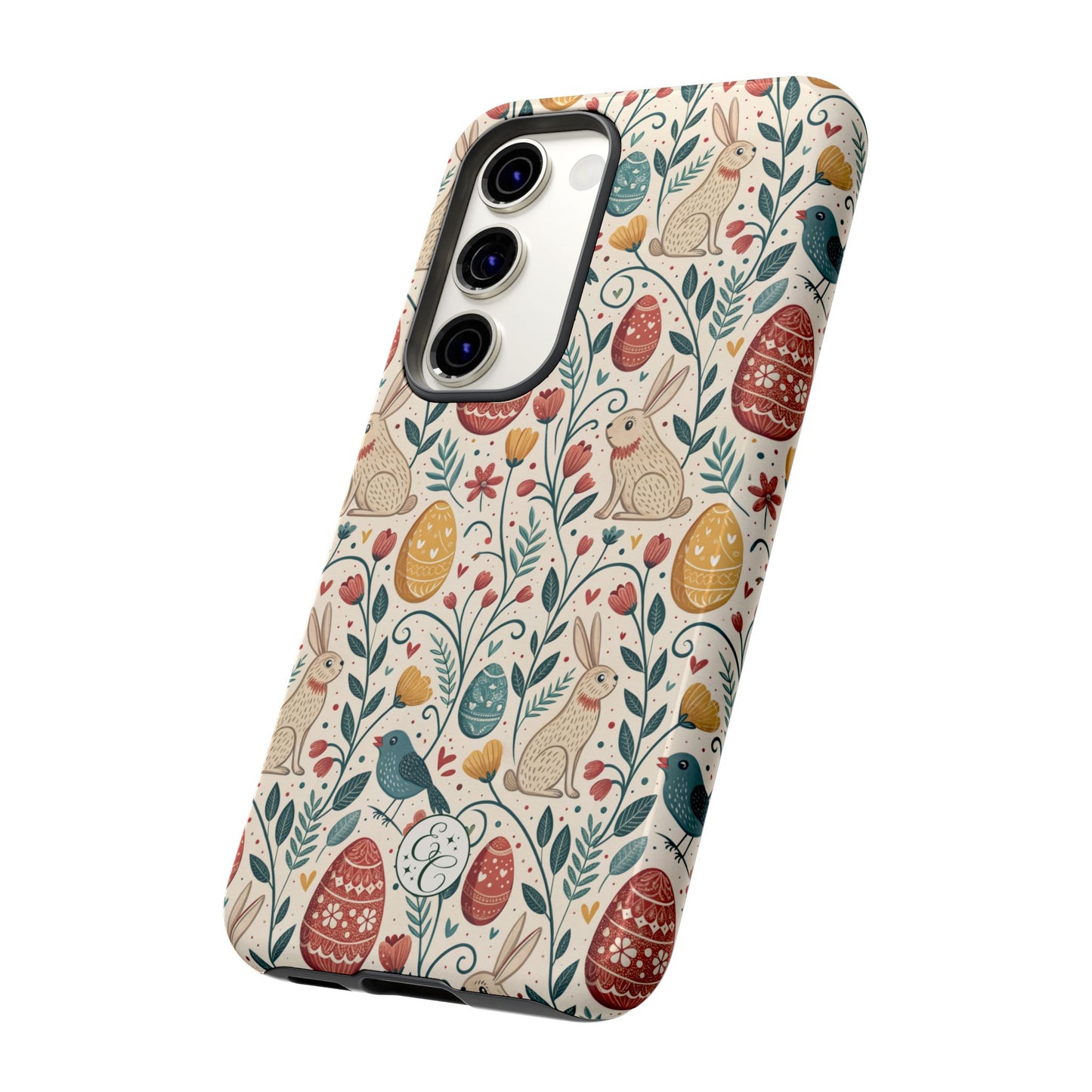 Vintage Easter Pattern Tough Phone Case