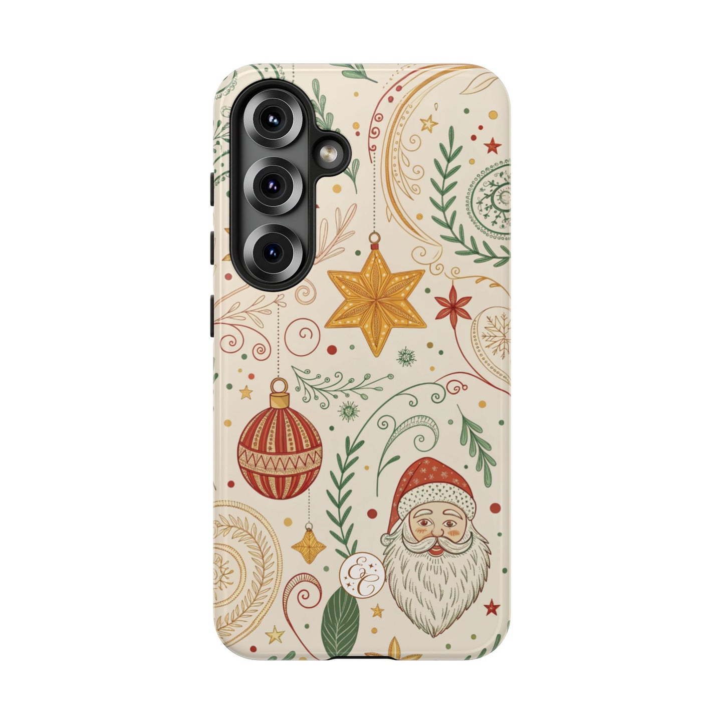 Vintage Santa Tough Phone Case