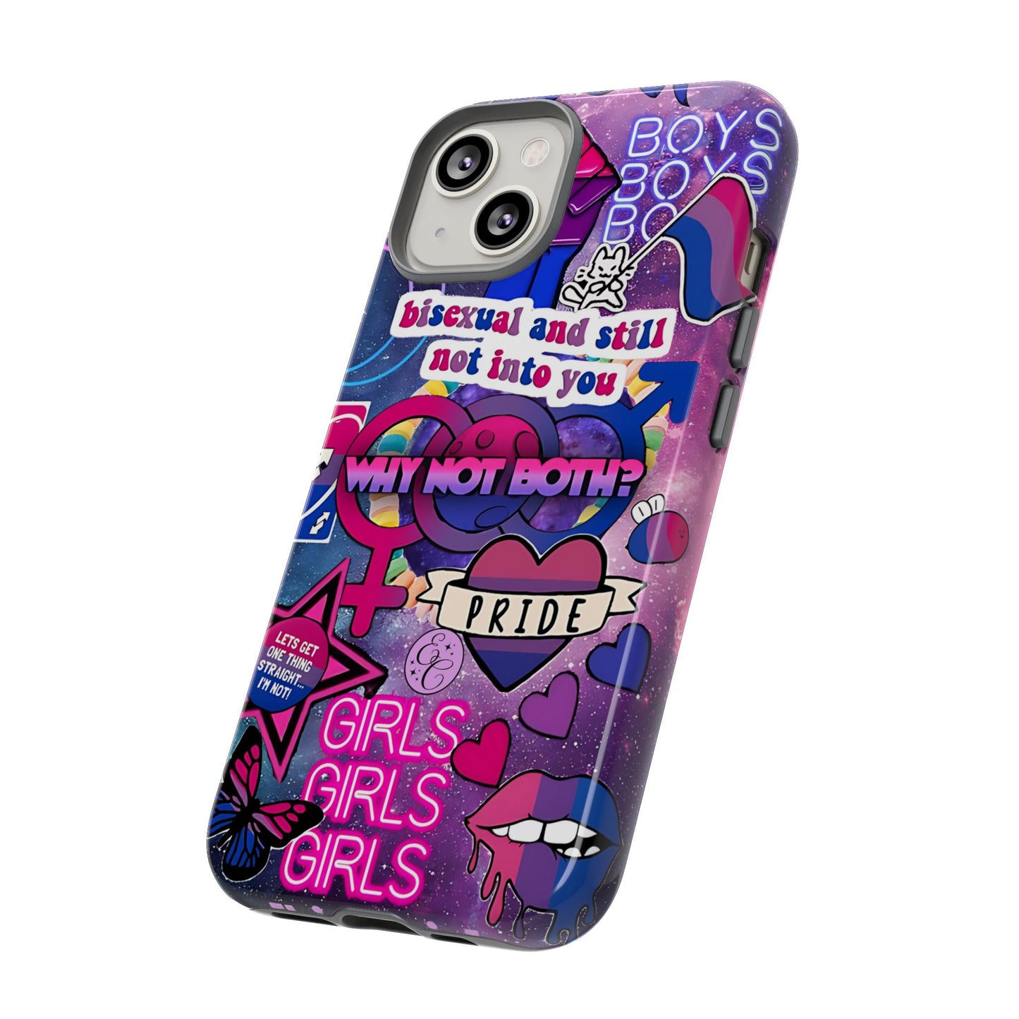 Bisexual Pop Art Tough Phone Case