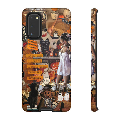 Halloween Aesthetic Collage Tough Phone Case