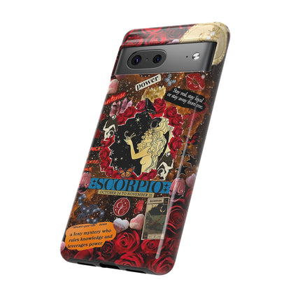 Scorpio Zodiac Star Sign Tough Phone Case