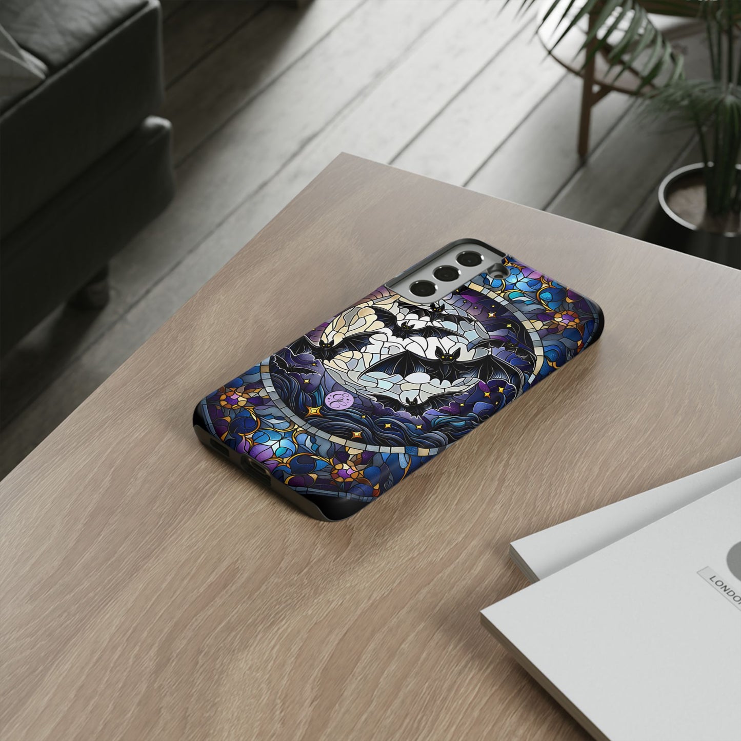 Gothic Bats Tough Phone Case