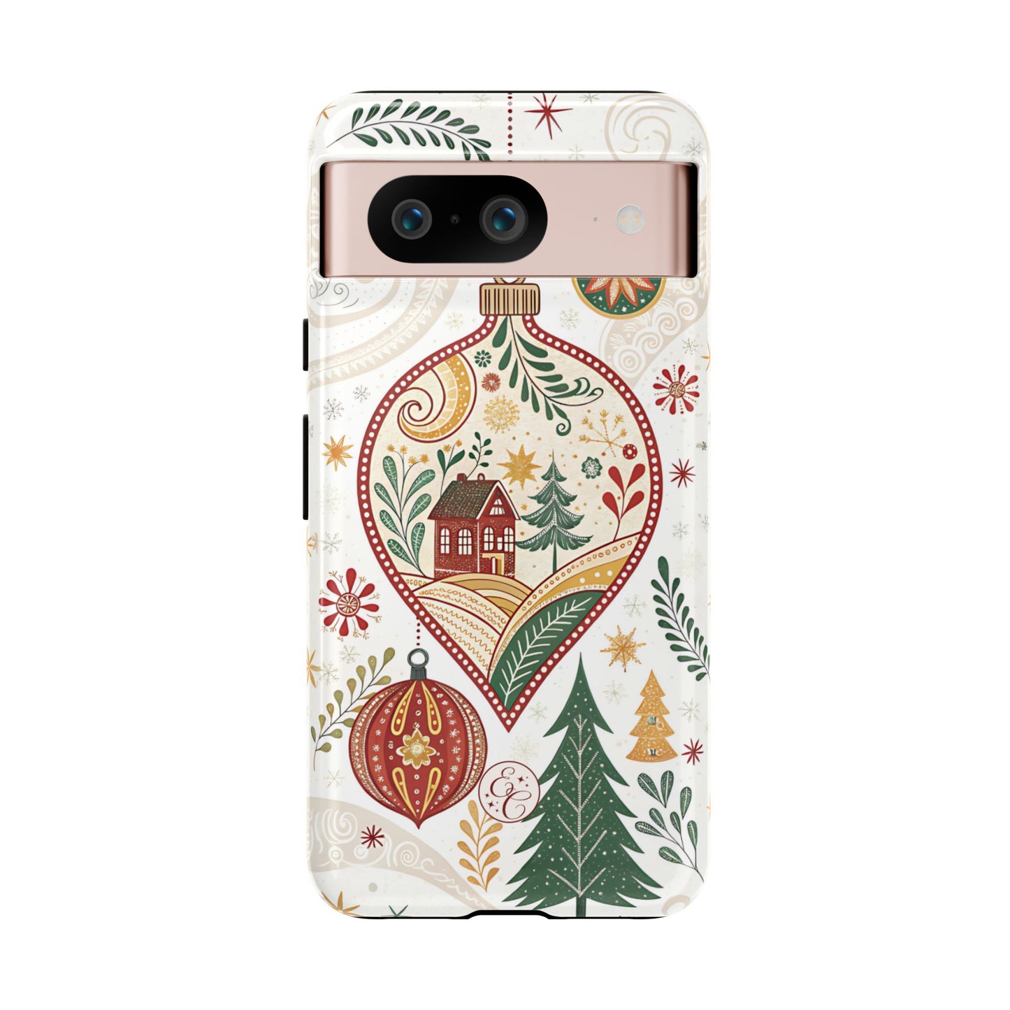 Cozy Christmas Ornament Tough Phone Case