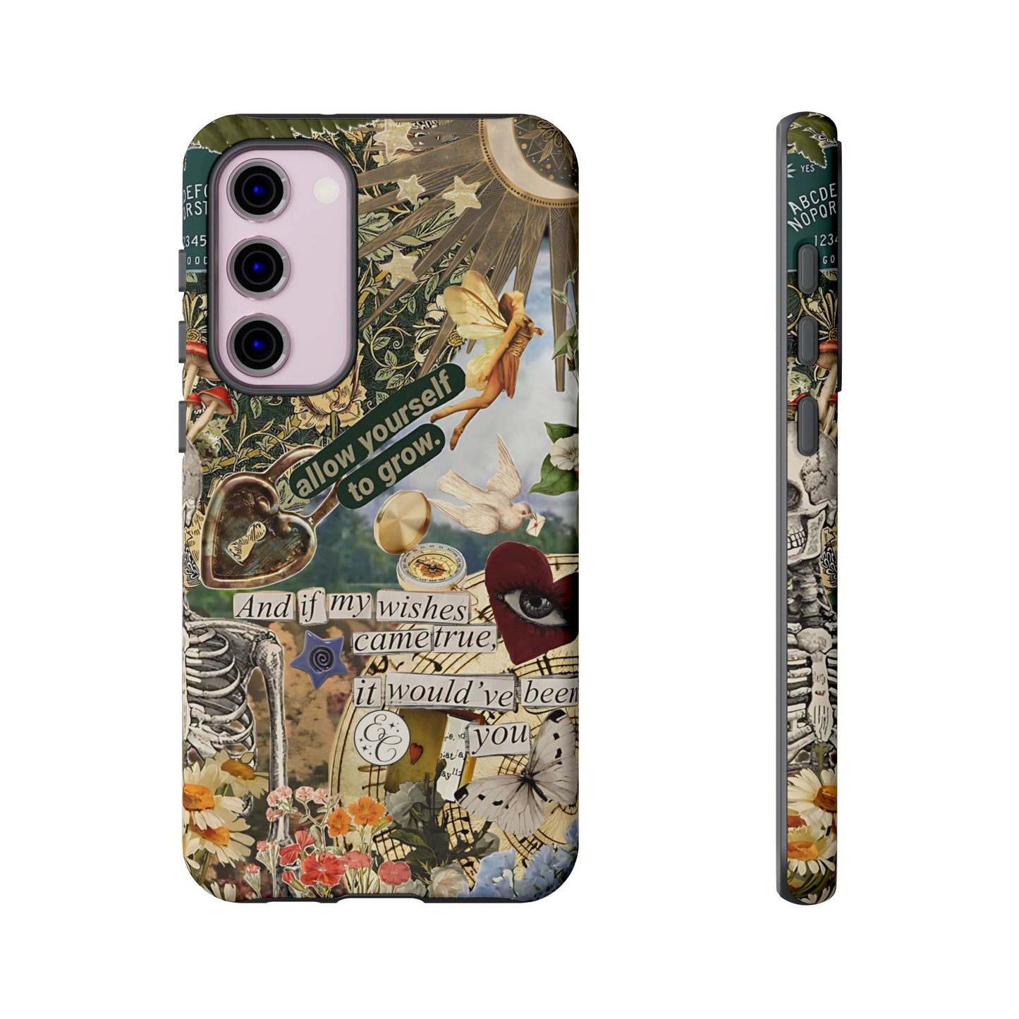 Vintage Cottage Collage Tough Phone Case