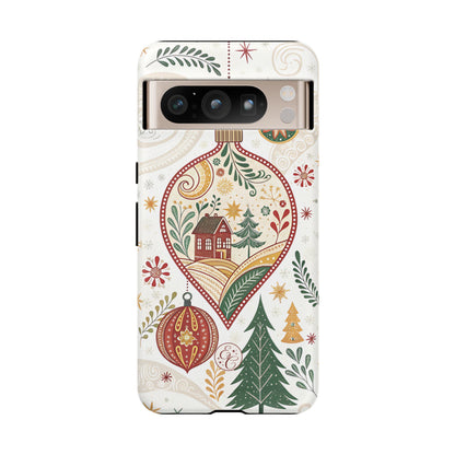 Cozy Christmas Ornament Tough Phone Case