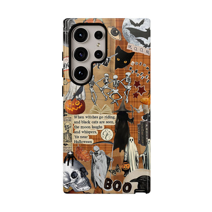Halloween Spooky Collage Tough Phone Case