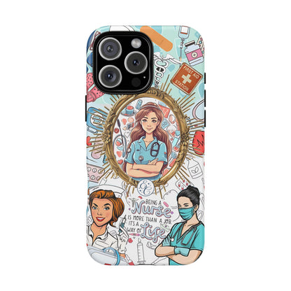 Nurse Art Tough Phone Case