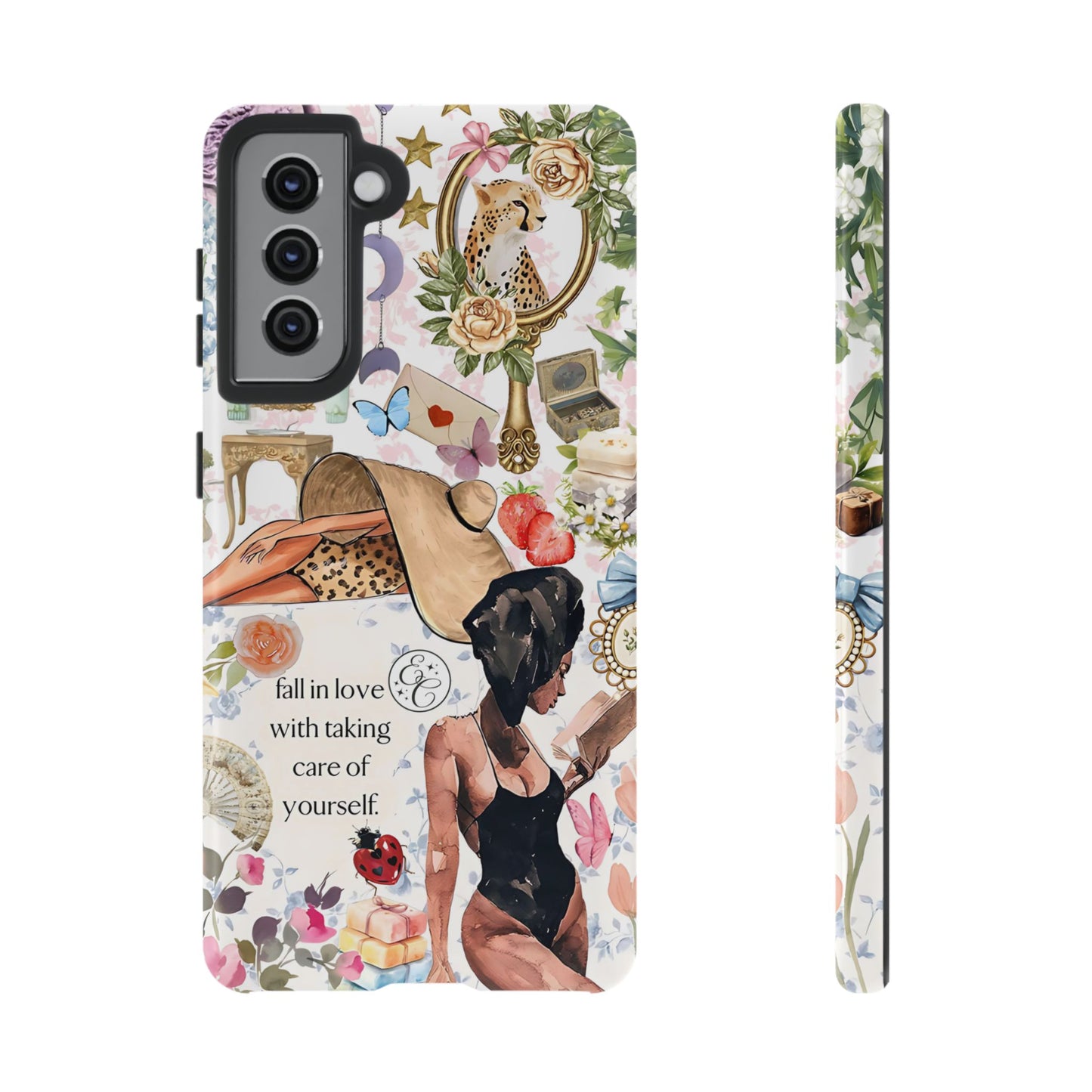 Aesthetic Coquette Collage Tough Phone Case