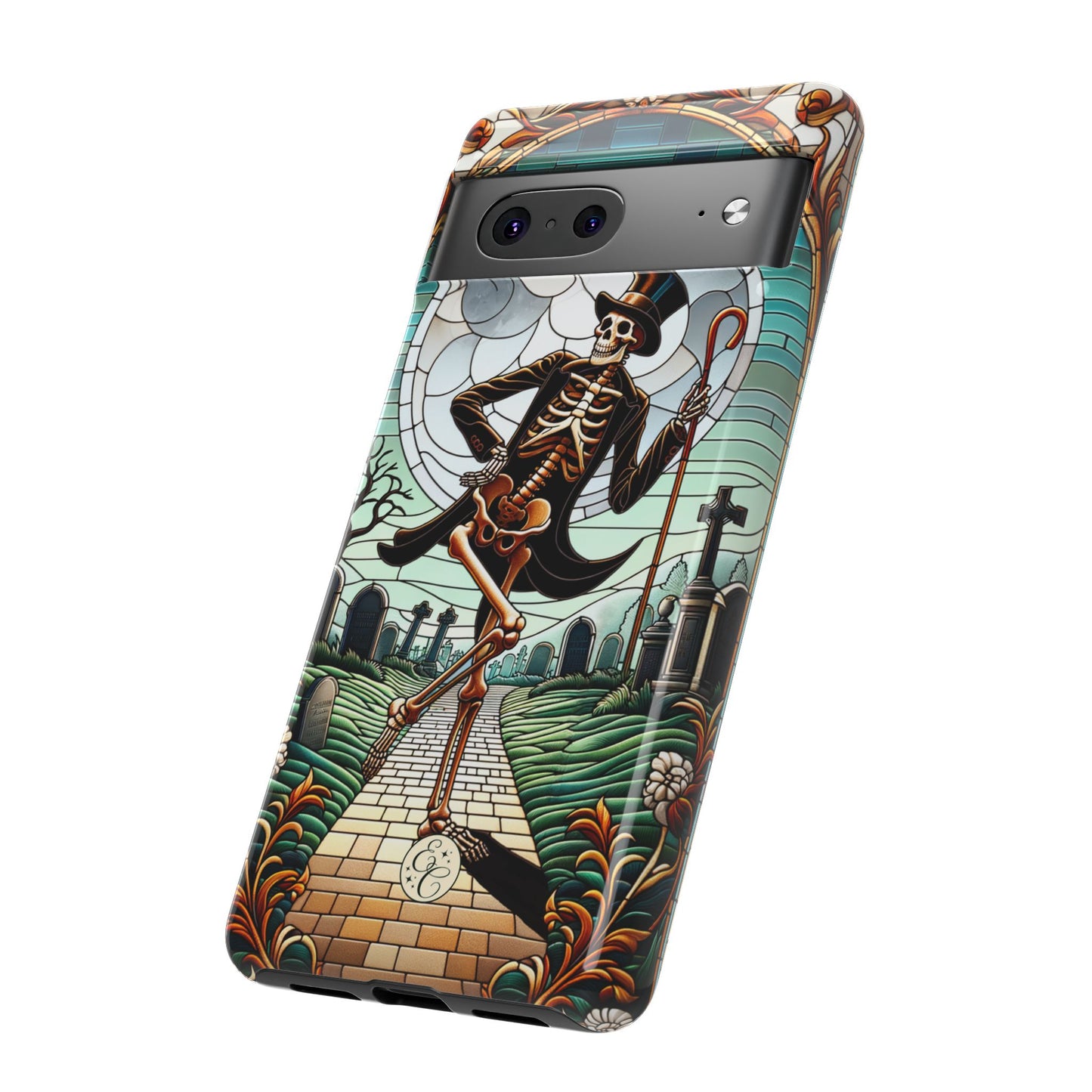 Dancing Skeleton Tough Phone Case