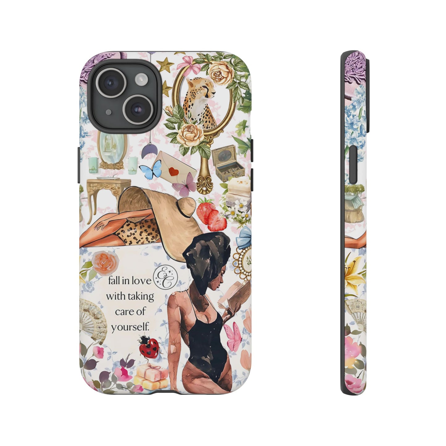 Aesthetic Coquette Collage Tough Phone Case