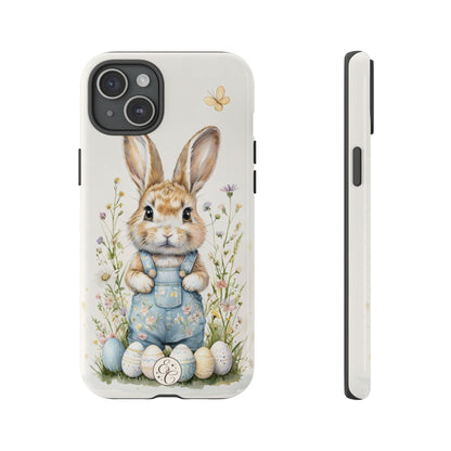 Bunny with Easter Eggs Tough Phone Case