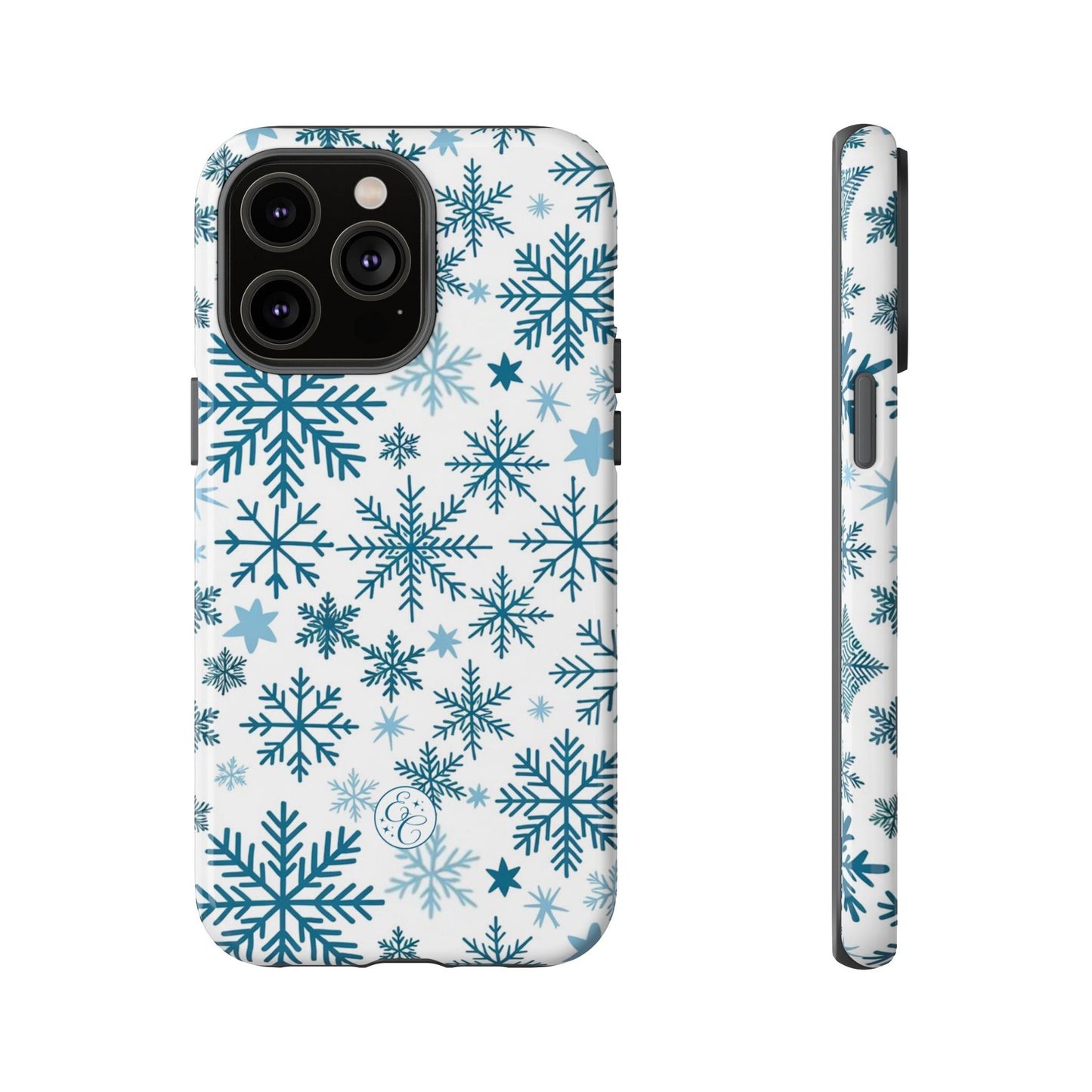 Winter Snowflakes Pattern Tough Phone Case