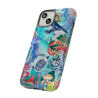 Ocean Wonders Collage Tough Phone Case