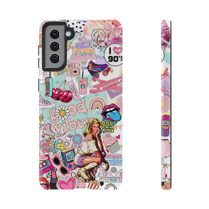 90s Nostalgia Collage Tough Phone Case