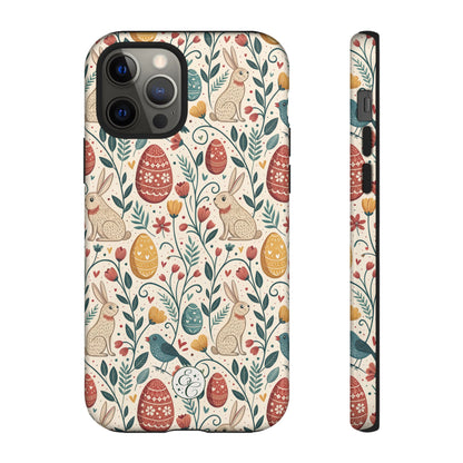 Vintage Easter Pattern Tough Phone Case