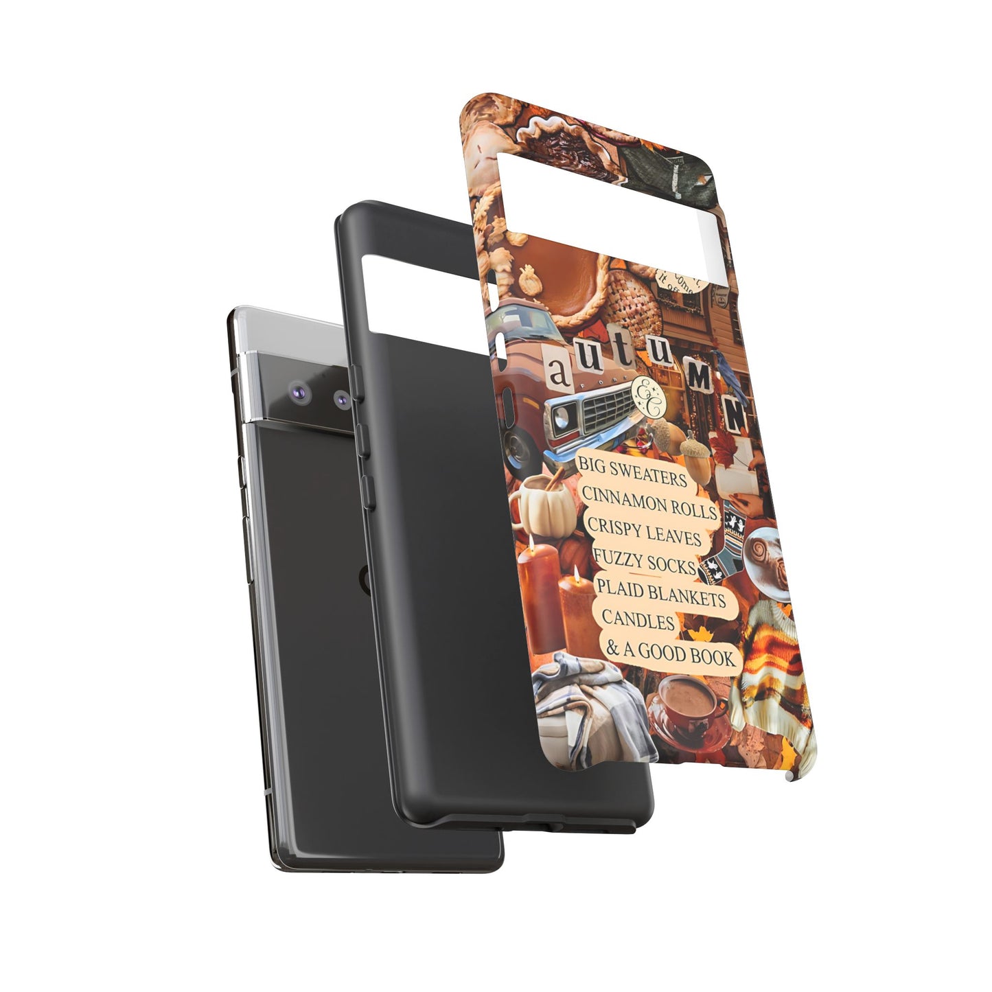 Autumn Aesthetic Collage Tough Phone Case