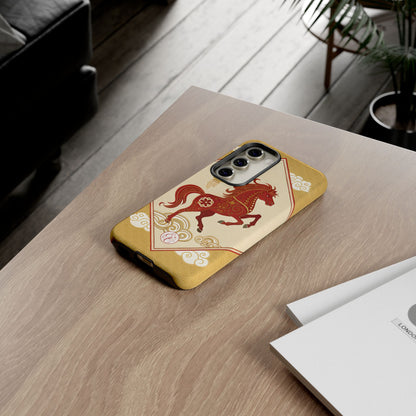 Chinese New Year Lucky Horse Tough Phone Case