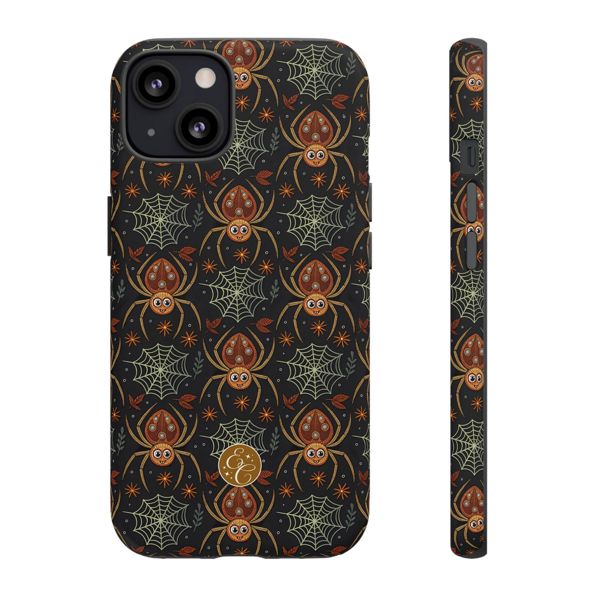 Enchanted Spider Pattern Halloween Phone Case