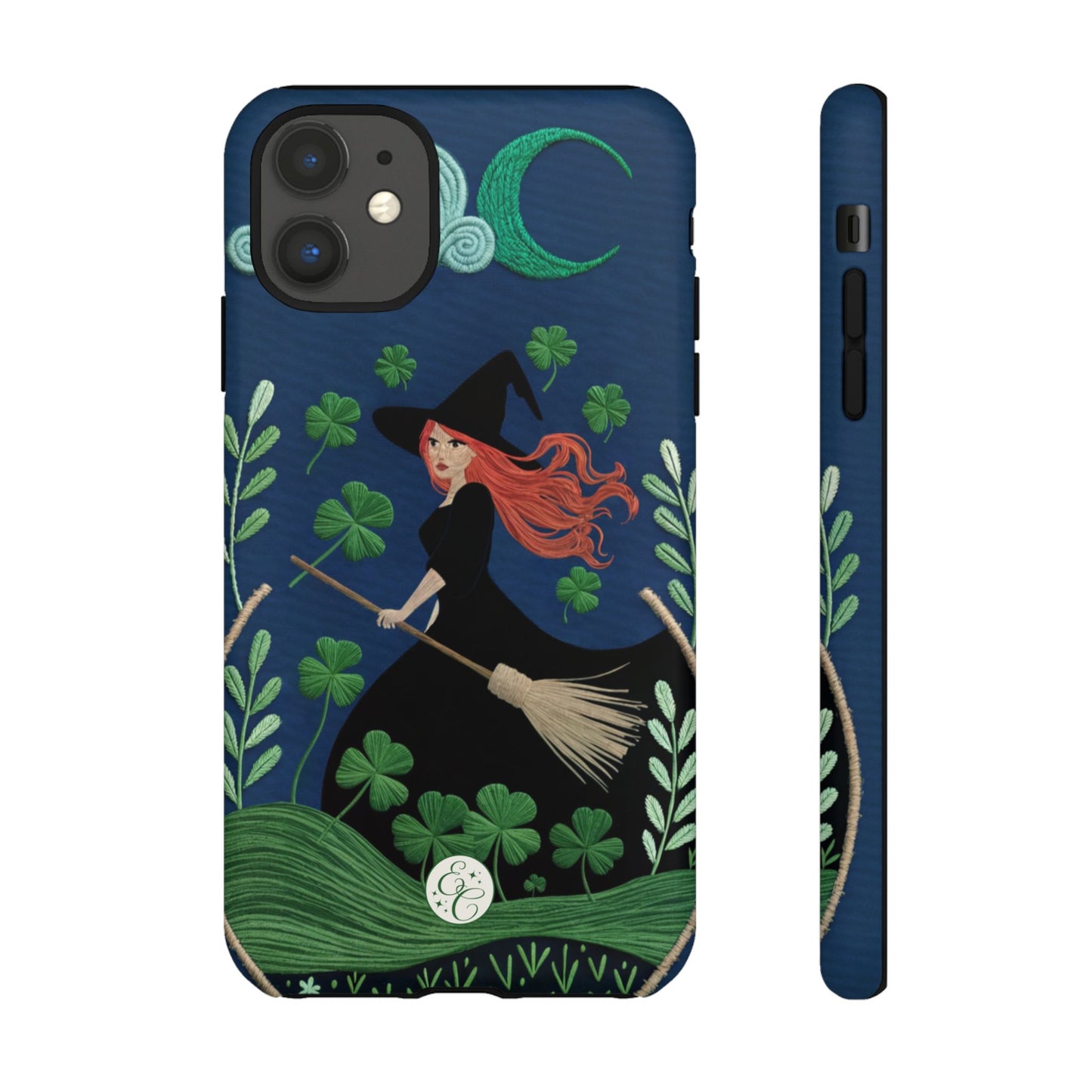 Irish Witch’s Moonlit Stroll Tough Phone Case