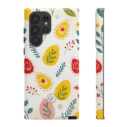 Colorful Easter Egg Pattern Tough Phone Case