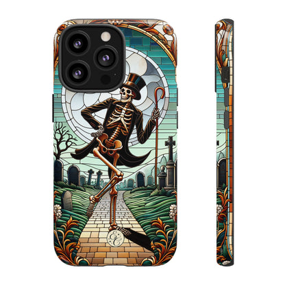 Dancing Skeleton Tough Phone Case