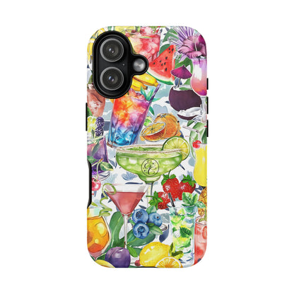Summer Drinks Tough Phone Case