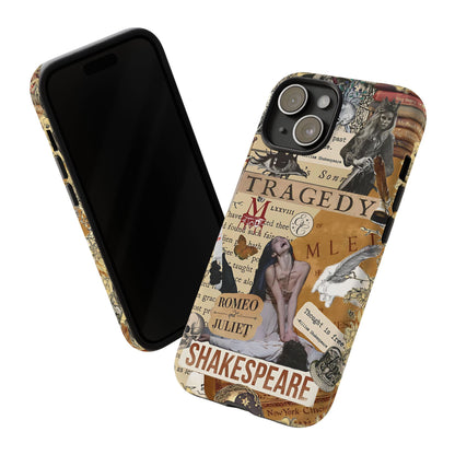 Shakespeare Tragedy Collage Tough Phone Case