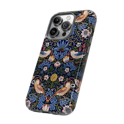 William Morris Strawberry Thief Tough Phone Case