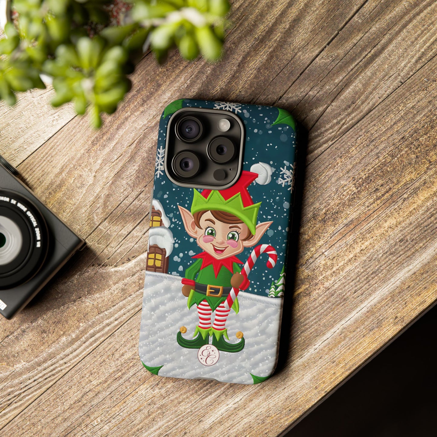 Christmas Naughty Elf Tough Phone Case