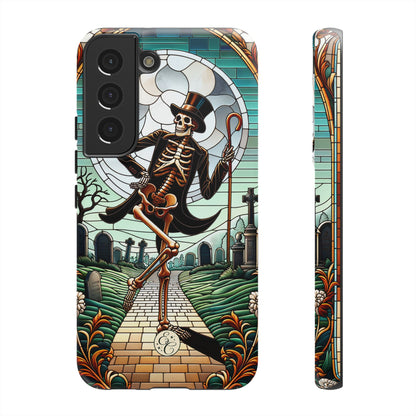 Dancing Skeleton Tough Phone Case