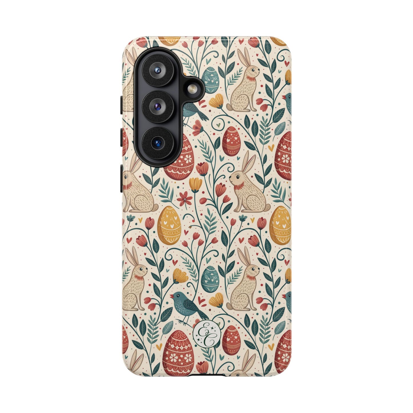 Vintage Easter Pattern Tough Phone Case