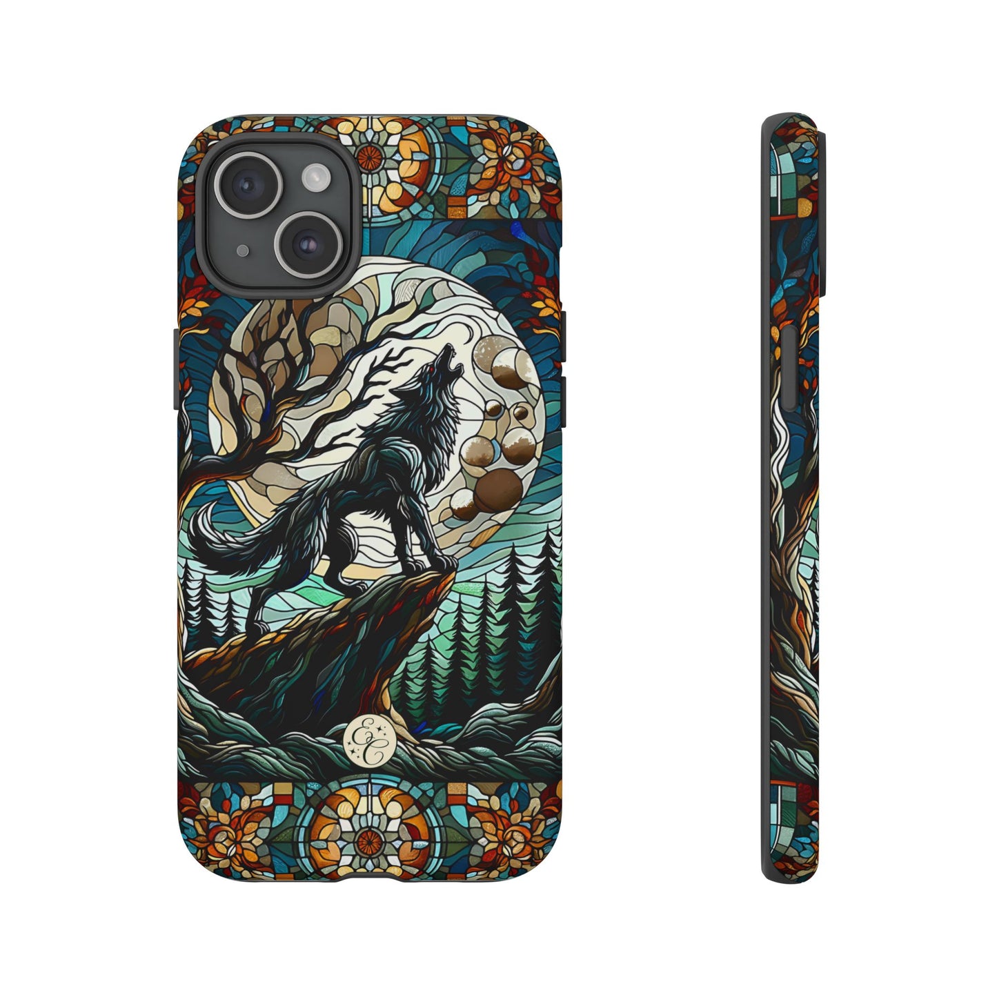 Howling Wolf Tough Phone Case