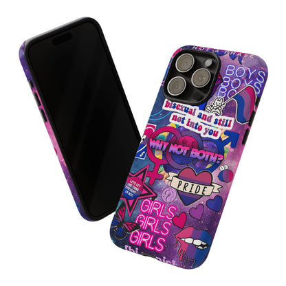 Bisexual Pop Art Tough Phone Case