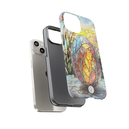 Easter Egg Stained Glass Tough Phone Case