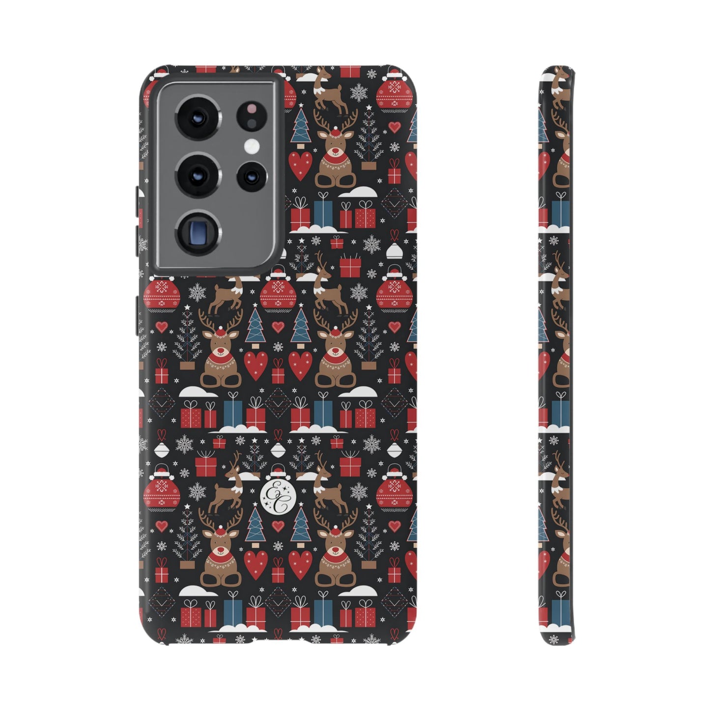 Christmas Holiday Pattern Tough Phone Case