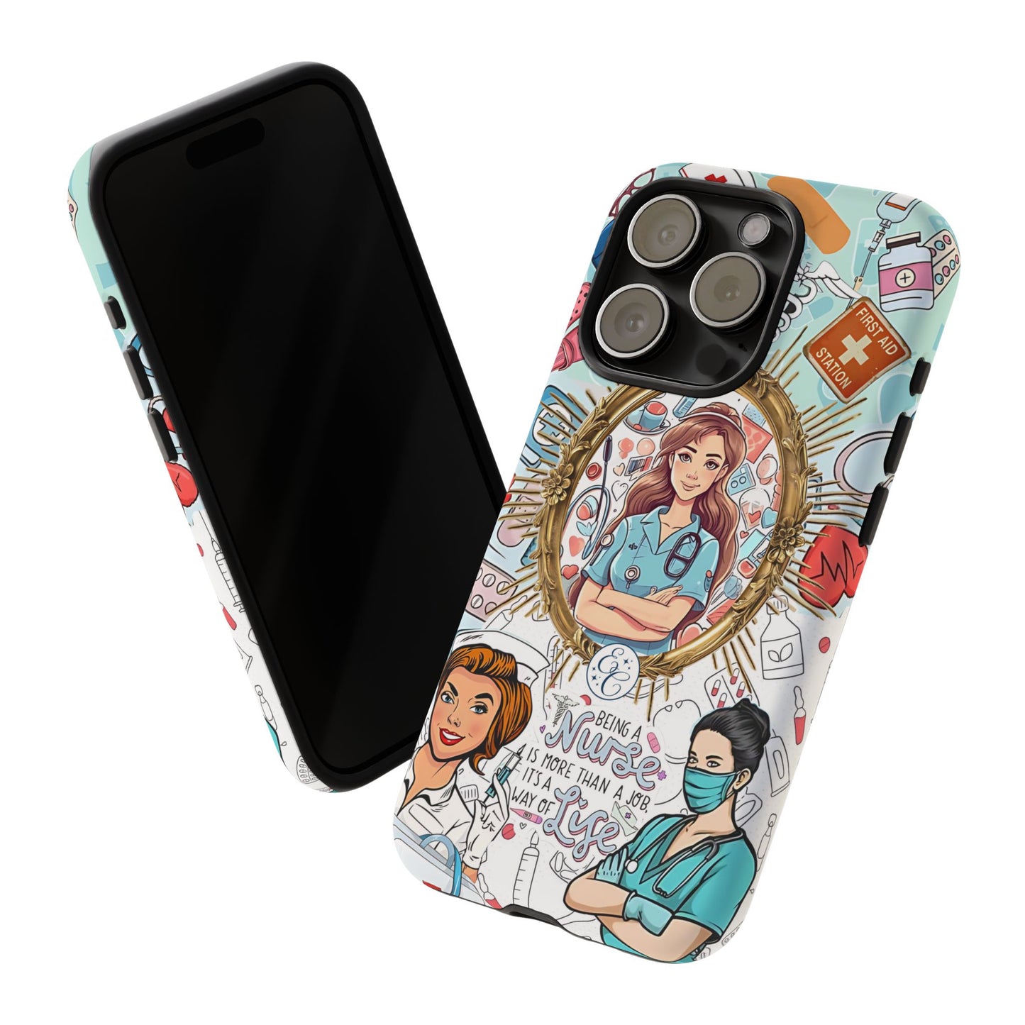 Nurse Art Tough Phone Case