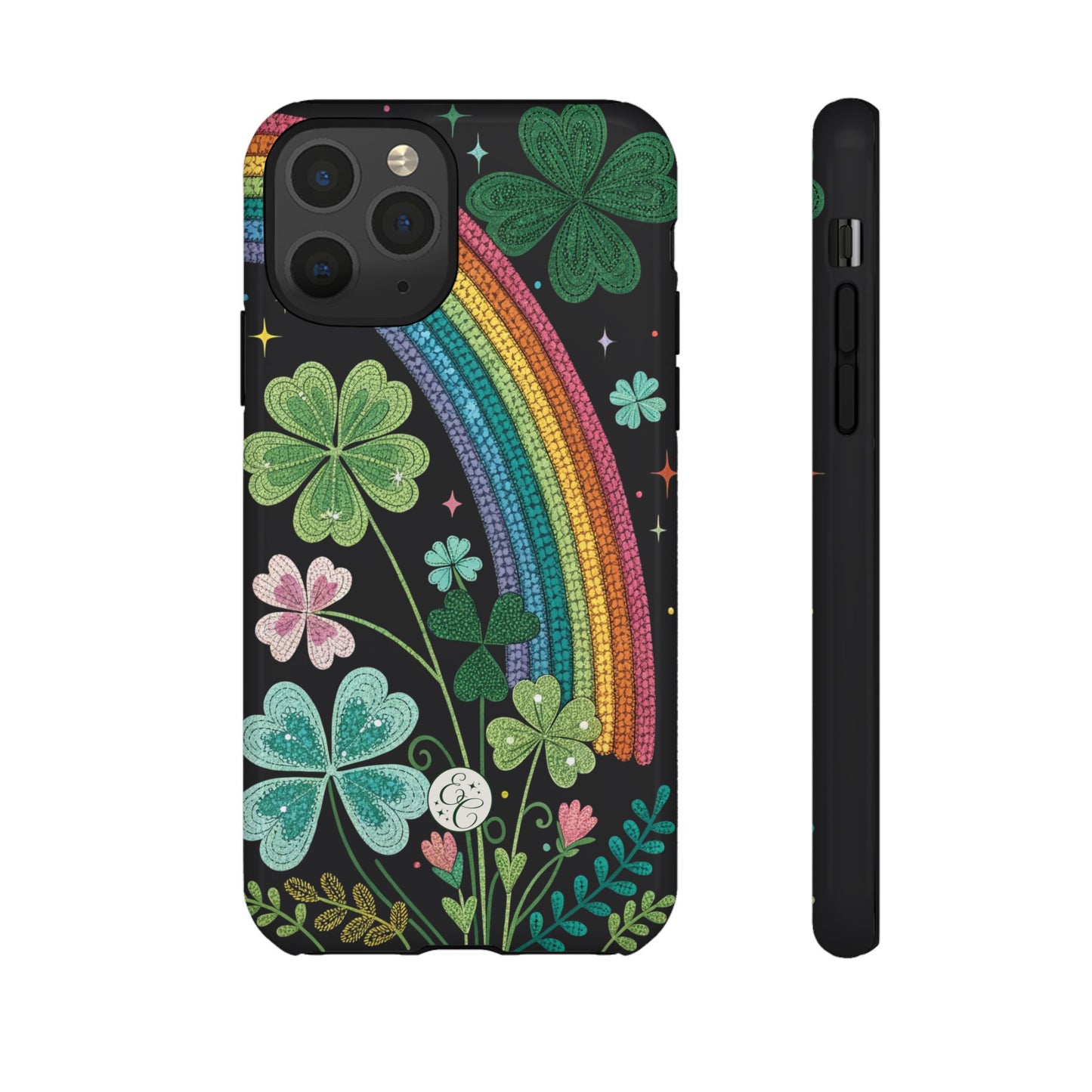 Rainbow & Shamrock Tough Phone Case