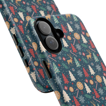 Christmas Pattern Tough Phone Case