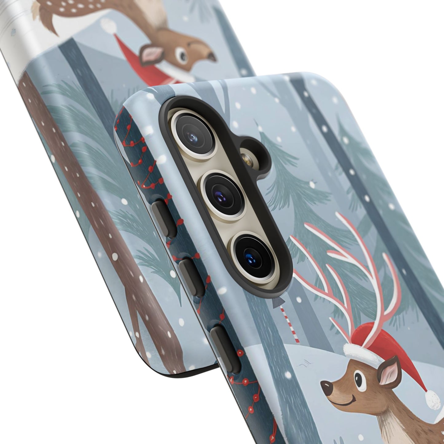 Reindeer in Winter Wonderland Tough Phone Case