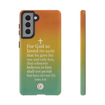 John 3:16 Tough Phone Case