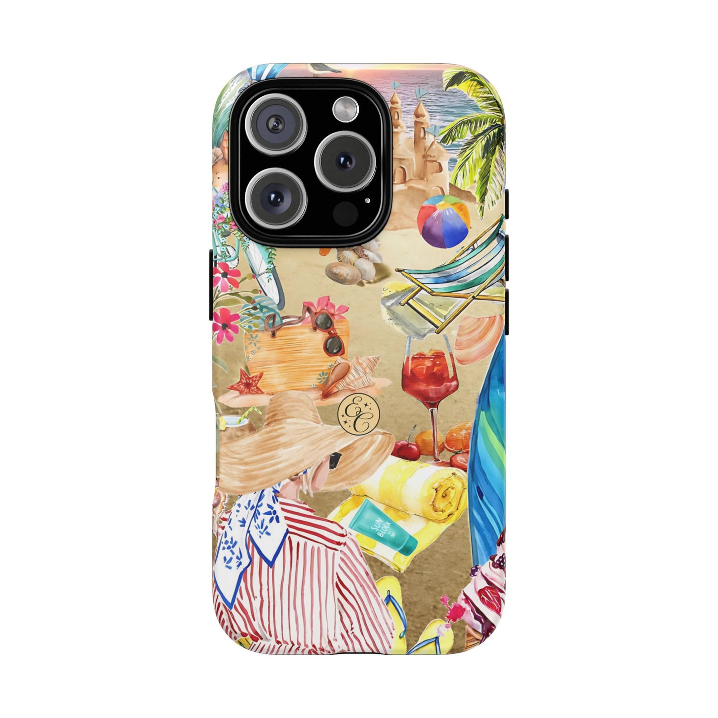 Beach Vibes Tough Phone Case