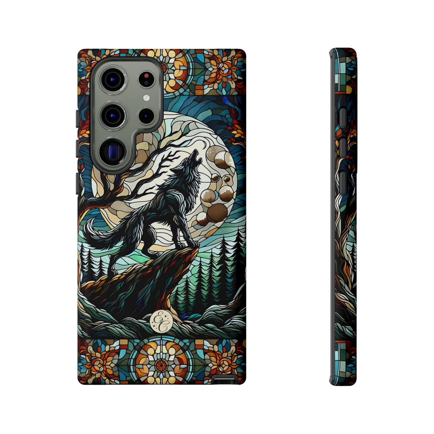 Howling Wolf Tough Phone Case