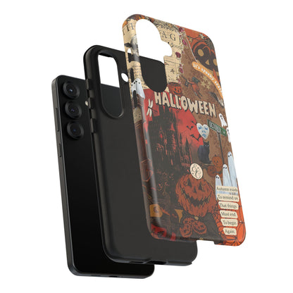 Spooky Season Vintage Collage Phone Case
