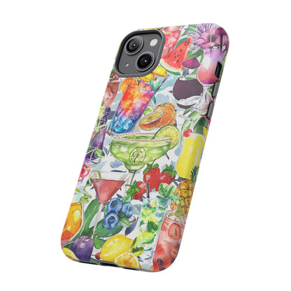 Summer Drinks Tough Phone Case