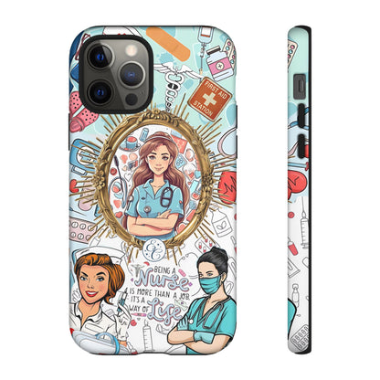 Nurse Art Tough Phone Case